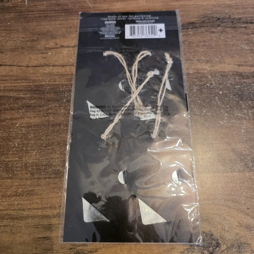 Horizon Galvanized‎ Metal Tags Silver 4 Count Crafting Gardening Gifting Crafts